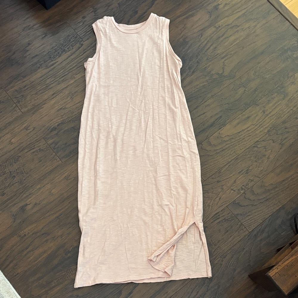 Light Pink Midi Tank Dress